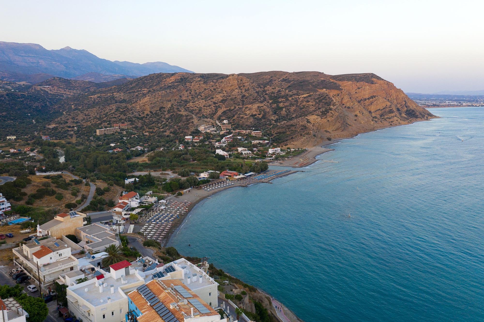 Avra Hotel Agia Galini Exterior foto